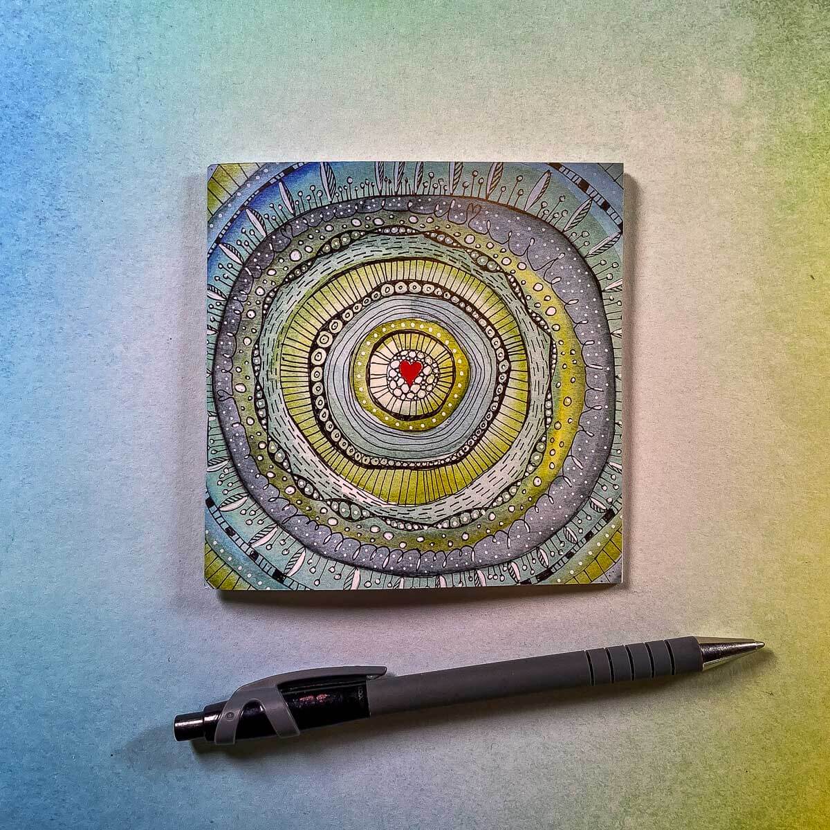 Minibloček Do středu sebe