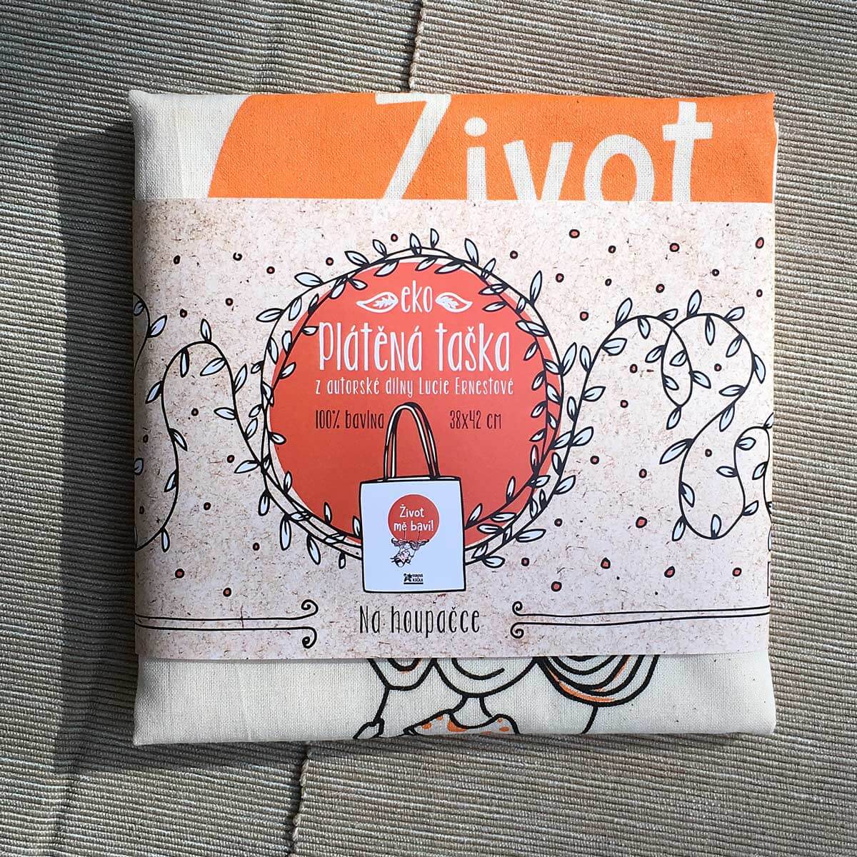 Ekotaška Na houpačce - balení