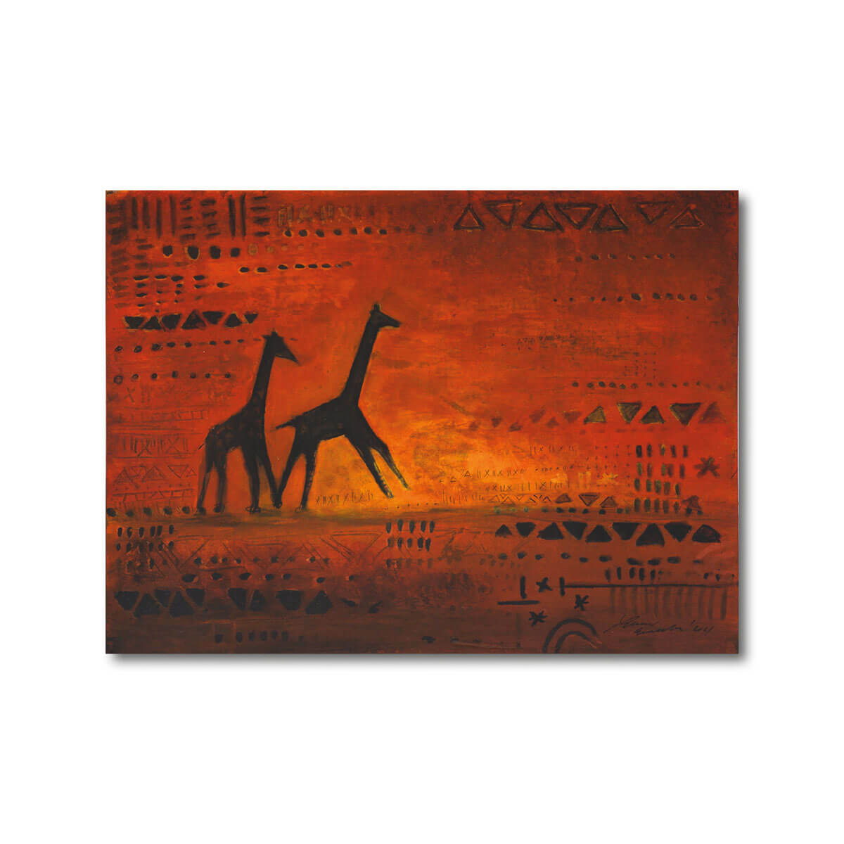 Běžící žirafy - Obrázek 2