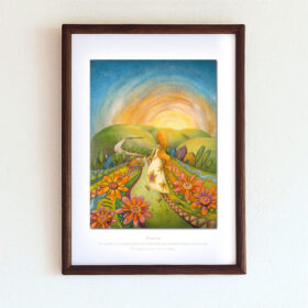 obr&aacute;zek Tvoř&iacute;m svůj život - A4-r&aacute;meček