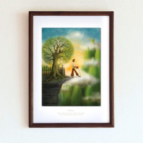 obr&aacute;zek Odvaha - A4-r&aacute;meček