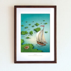 Obr&aacute;zek Rozhodnout se A4 v r&aacute;mečku