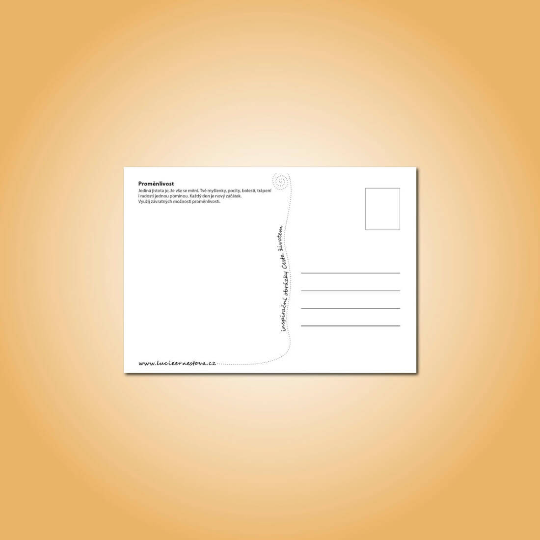 Pohlednice Cesta životem zezadu