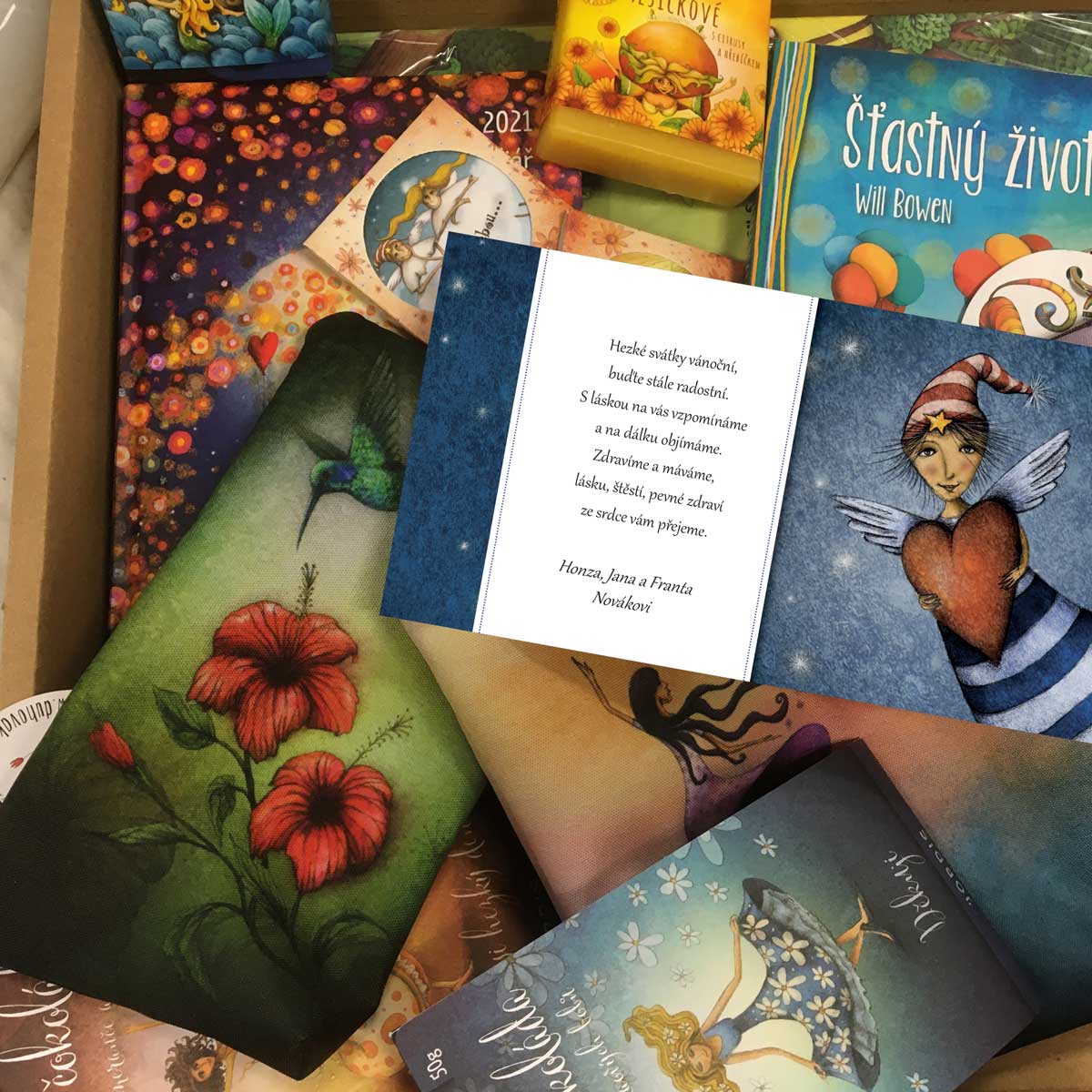 Přáníčko Andělka Hanička - Obrázek 2