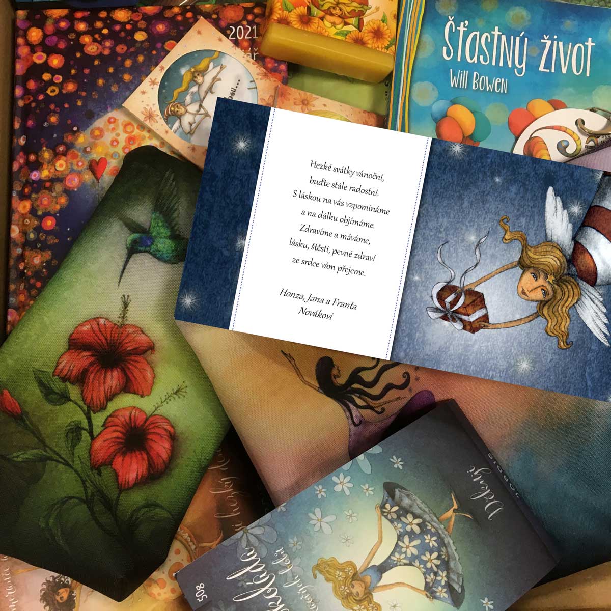 Přáníčko Andělka Lucinka - Obrázek 2