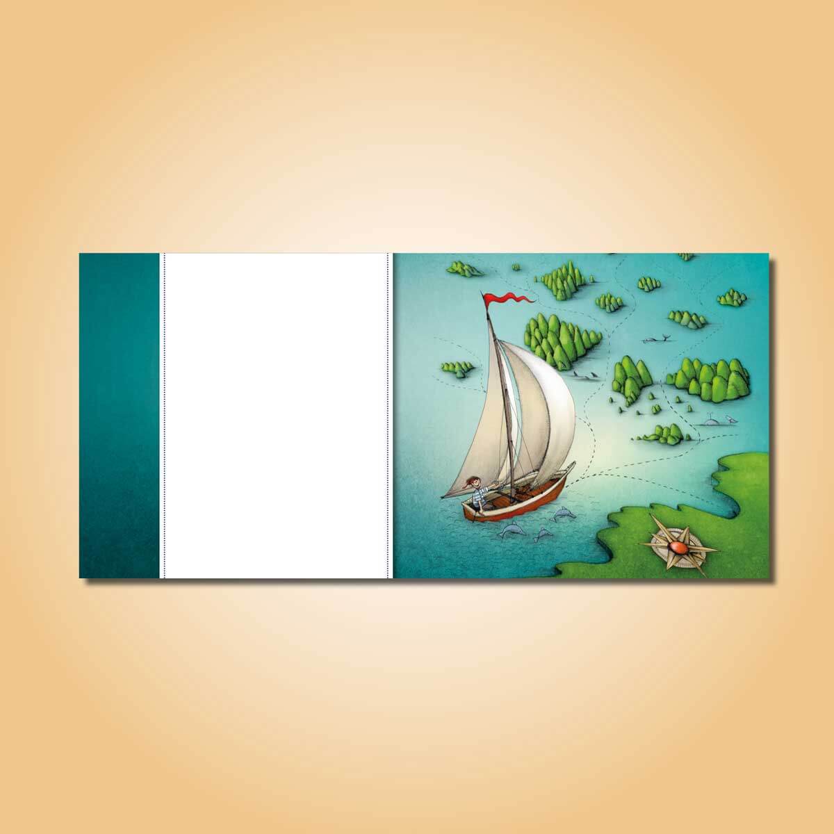 Přáníčko Lodička DL