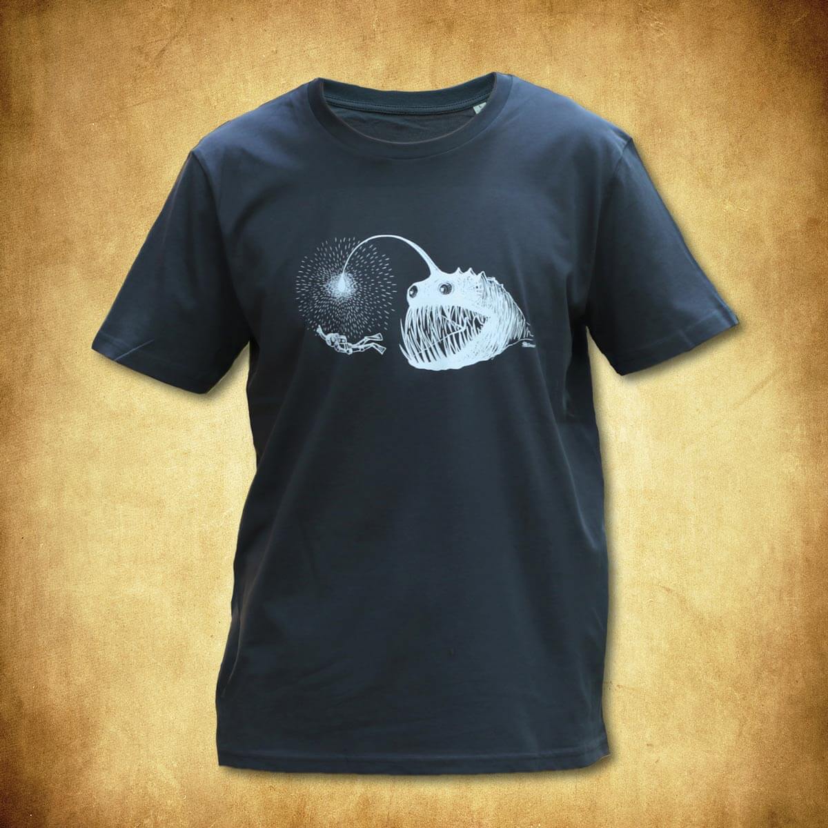 Tričko Osvícení - tmavě šedé